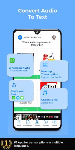 Audio Convert Text Transcribe Screenshot2