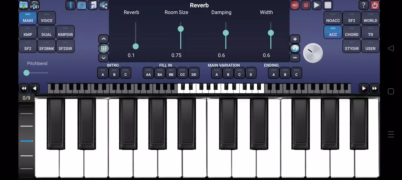 Arranger Keyboard Screenshot4