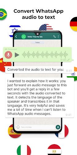 Audio Convert Text Transcribe Screenshot1