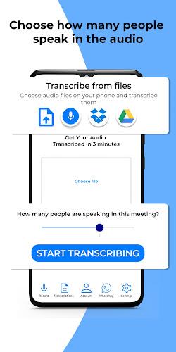Audio Convert Text Transcribe Screenshot4