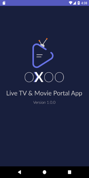 OXOO - Android Live TV & Movie Screenshot1
