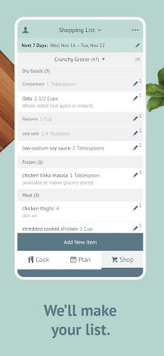 Plan to Eat: Meal Planner Screenshot4