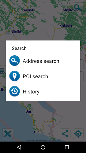 Map of Montenegro offline Screenshot2