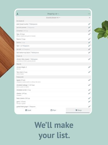 Plan to Eat: Meal Planner Screenshot12