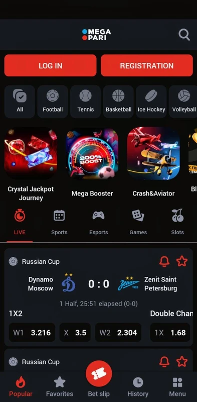 Megapari download apk Screenshot4