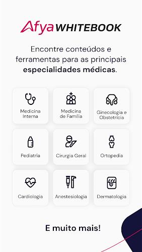 Afya Whitebook: App Medicina Screenshot15