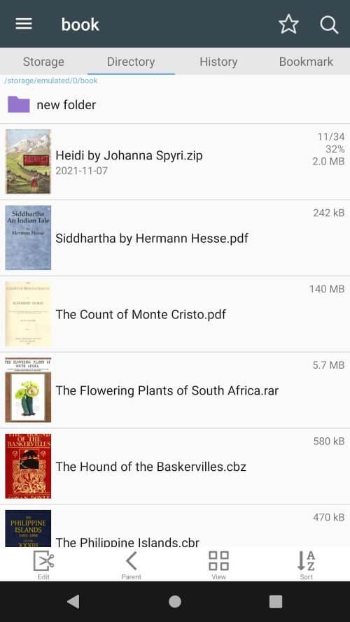 ComicScreen - PDF, ComicReader Screenshot1