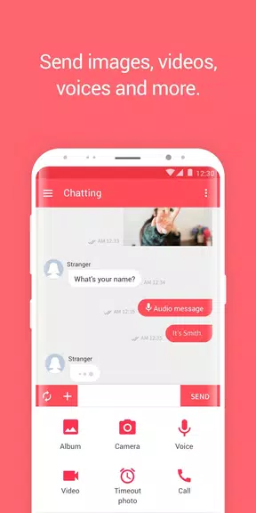 With Stranger - Chatting Screenshot2