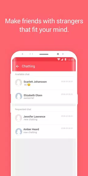 With Stranger - Chatting Screenshot3