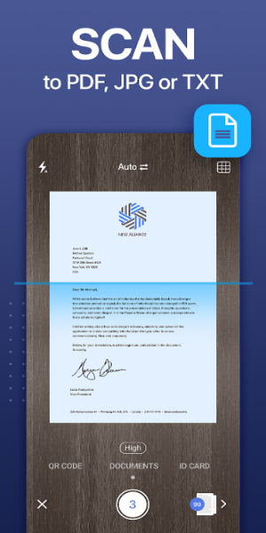 iScanner - PDF Scanner App Screenshot1