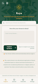 Roya - Dreams Interpreter Screenshot3