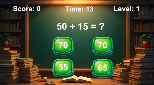 Math Option Challenge Game Screenshot2