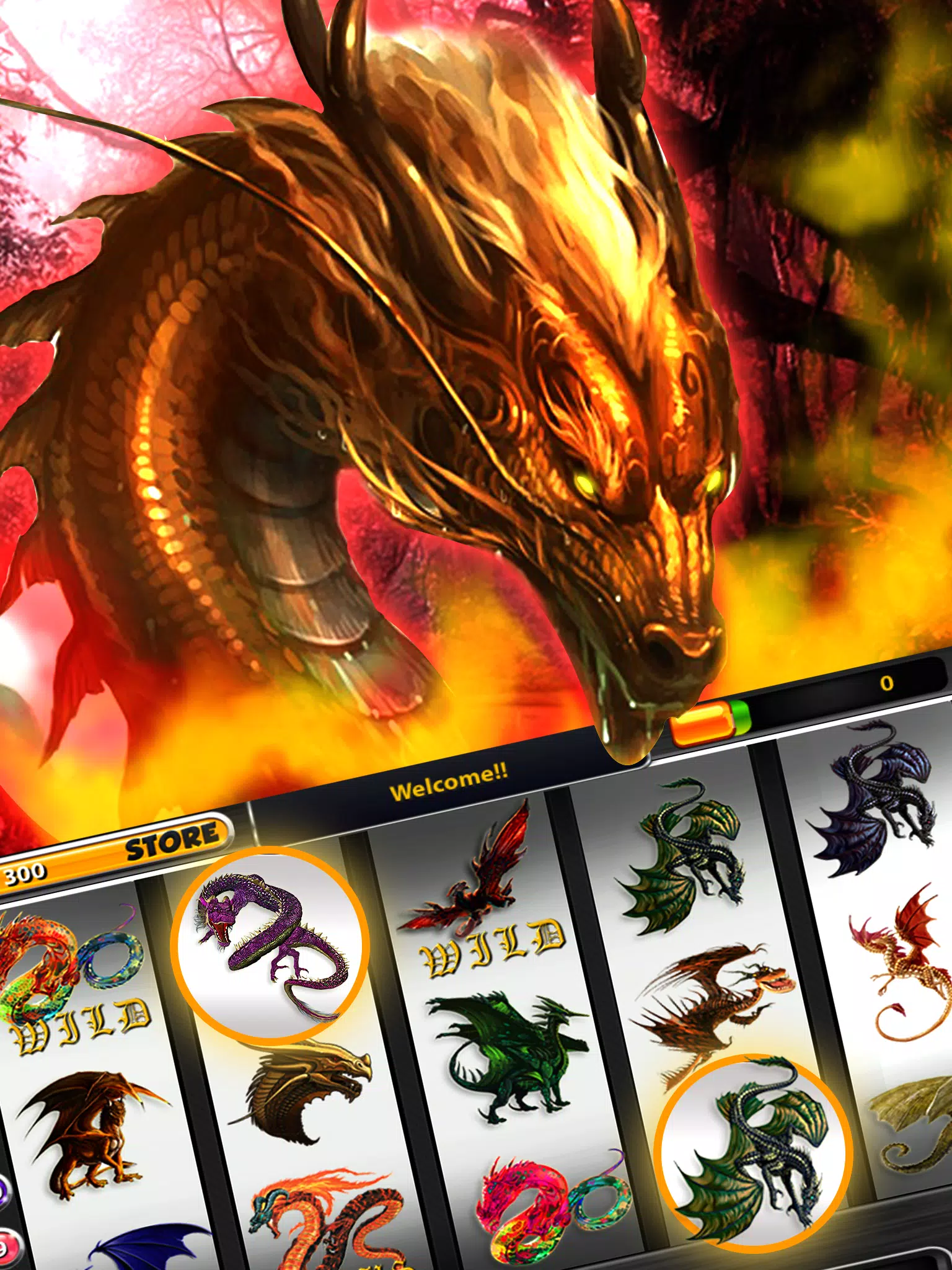 Asian Dragon Slots - Free Screenshot3