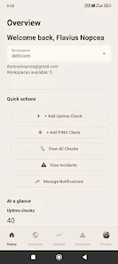 Geeks Uptime Screenshot3
