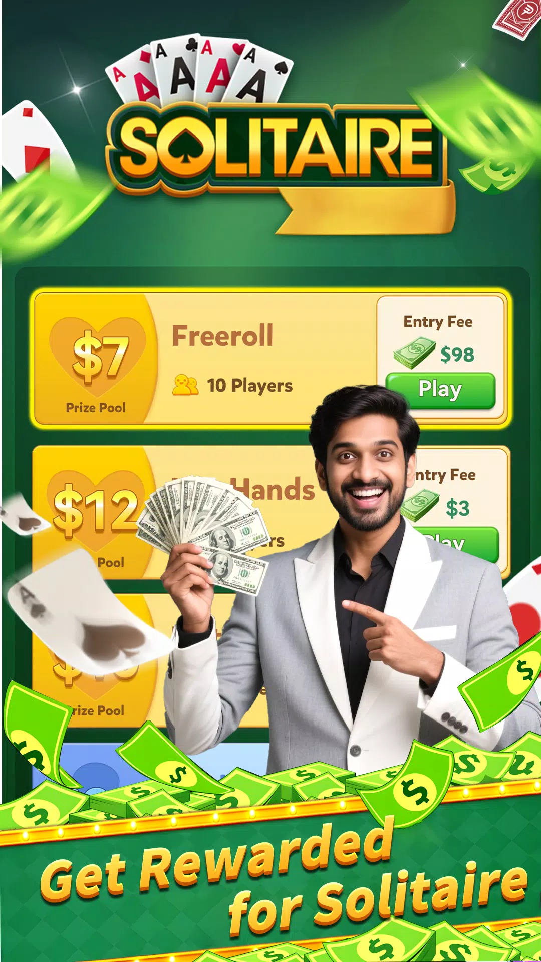 Solitaire Clash:Win Real Money Screenshot4