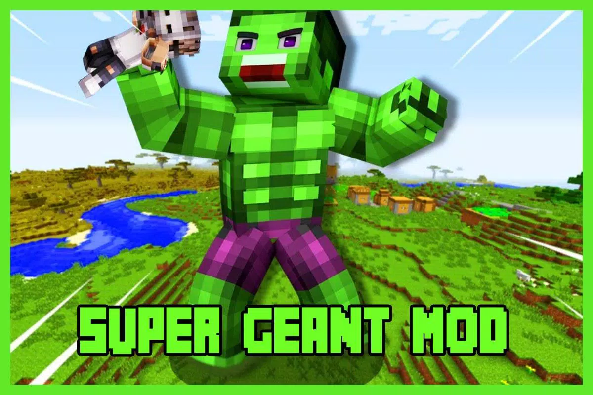 HuIk Mod in MCPE + Incredible Superheroes Skins PE Screenshot1