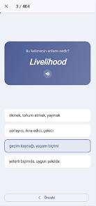 YDS YÖKDİL Kelimeler Screenshot5