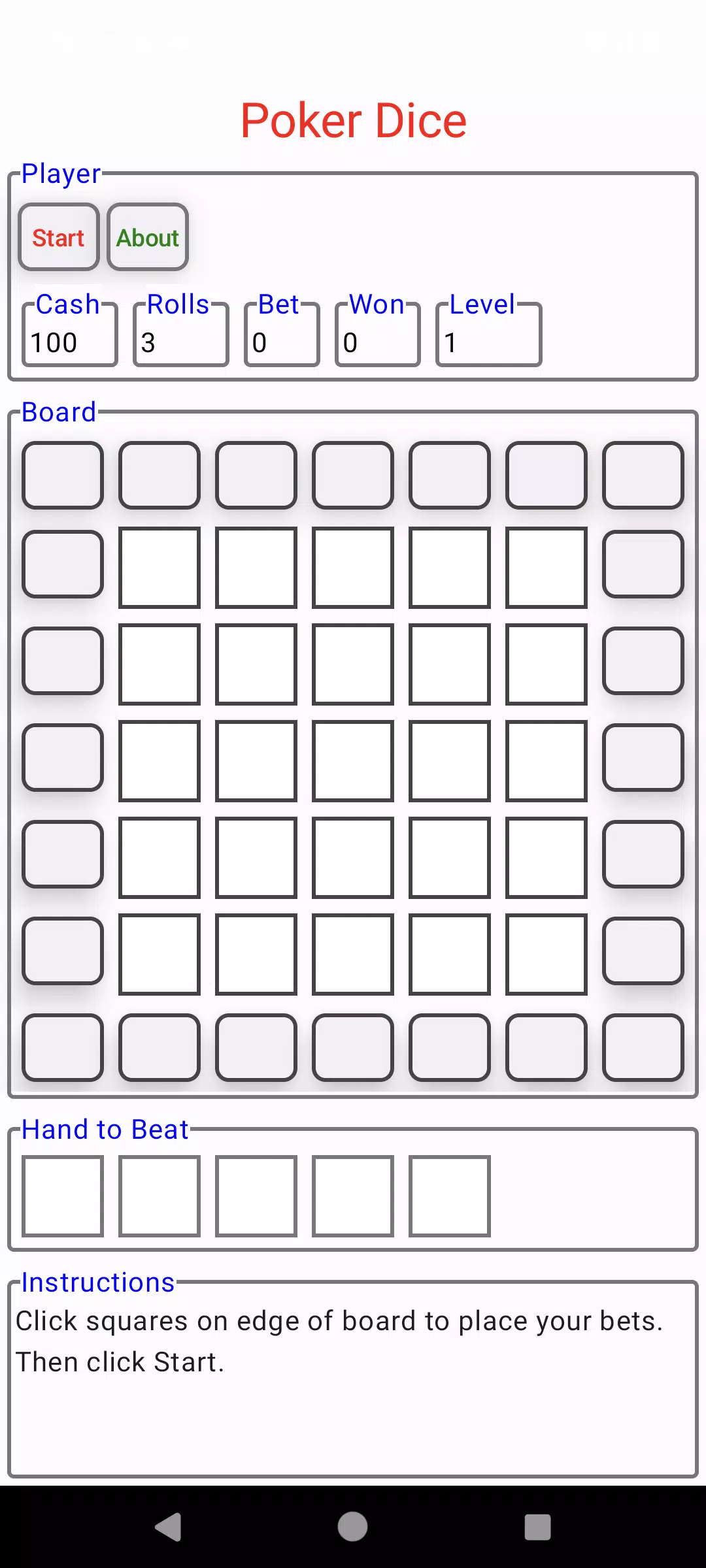 Poker Dice Screenshot1