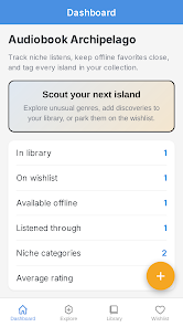Audiobook Archipelago Screenshot1