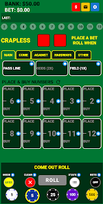 Bubble Craps: Simple Simulator Screenshot1