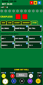 Bubble Craps: Simple Simulator Screenshot5