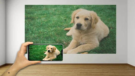 Mobile Projector on Wall App Screenshot1