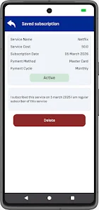 My Subscriptions Tracker Screenshot7