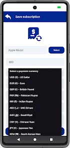 My Subscriptions Tracker Screenshot3