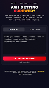 Am I Getting Screwed? Screenshot1