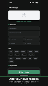 Meal Prep Planner Screenshot7