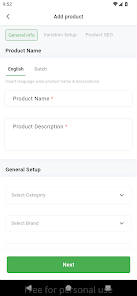 CaptinQ Marketplace Seller Screenshot1
