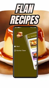 Flan Recipes Screenshot1