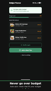 Meal Prep Planner Screenshot4