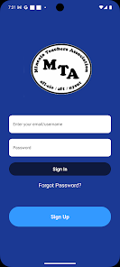 Mineola Teachers Association Screenshot1