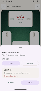 Riichi Log: Score Tracker Screenshot2