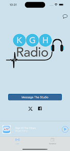 KGH Radio Screenshot2