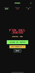 Retro Snake — Pixel Arcade Screenshot3