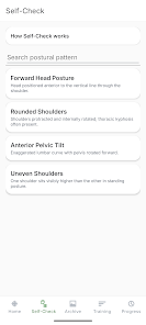 PosturalHealthMonitoring Screenshot2