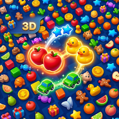 Match3D:2D & 3D Fruit Link APK