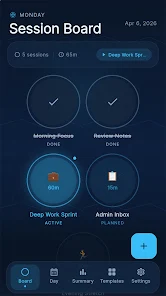 Hole Session Planner Screenshot1