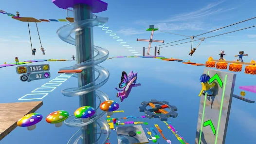 Obby Runner: Parkour Games 3D Screenshot2