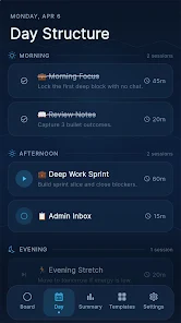 Hole Session Planner Screenshot2