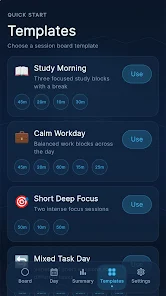 Hole Session Planner Screenshot4
