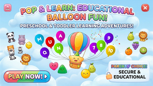 Pop & Learn Kids Balloon Screenshot9