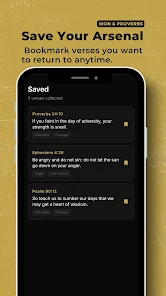 Iron & Proverbs: Bible for Men Screenshot5