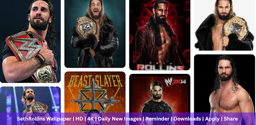 Seth Rollins Wallpaper 4K Screenshot7
