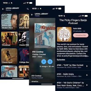 Whiskey River Music Player Screenshot1