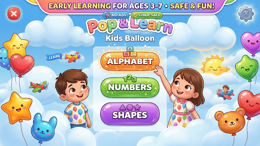 Pop & Learn Kids Balloon Screenshot10