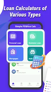 Simple Finance Calc Screenshot1