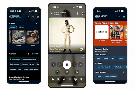 Whiskey River Music Player Screenshot2